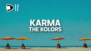 The Kolors  KARMA TestoLyrics Dove sei ora dammi ancora una notte mentre brucia l’estate [upl. by Einiffit]