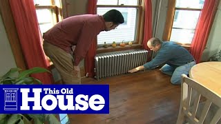 How to Quiet a Banging Steam Radiator  This Old House [upl. by Tonjes]