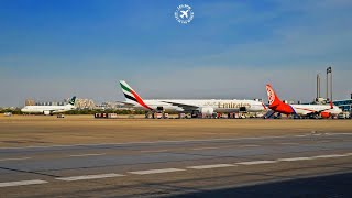 Winter Morning Planespotting at Karachi Airport [upl. by Marlette209]