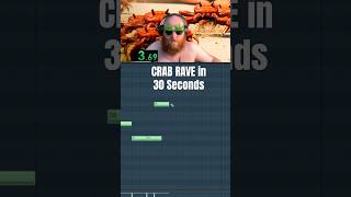 Crab Rave Speedrun WORLD RECORD noisestorm monstercat flstudio speedrunning [upl. by Lliw]