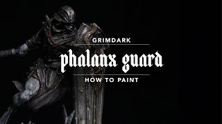 How To Paint Grimdark Phalanx Guard [upl. by Shantha]