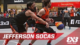 Jefferson Socas Former Real Madrid Player amp Joinville Star  2016 FIBA 3x3 World Tour [upl. by Claudell]