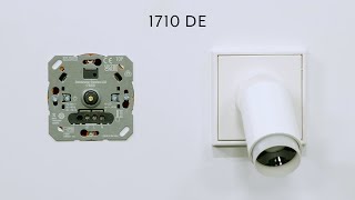 JUNG standard touch dimmer insert LED – 1710 DE [upl. by Eemiaj]