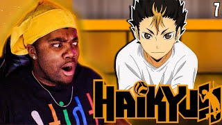 THE GUARDIAN DEITY   College Athlete REACTS to Haikyuu Episode 7 [upl. by Roddy957]