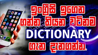 Best Dictionary App  Online Dictionary  Merriam Webster in Sinhala [upl. by Bravin]