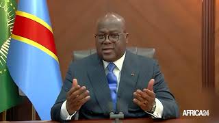 RD Congo – 64ème anniversaire de l’indépendance  F Tshisekedi promet le retour de la paix à l’Est [upl. by Dimond20]