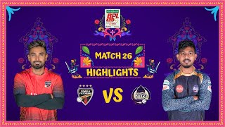 Match 26  Highlights  Comilla Victorians vs Durdanto Dhaka [upl. by Llerahs]