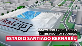 Nuevo Estadio Santiago Bernabéu  Spektakuläres Dach von Kalzip [upl. by Emmalynne718]