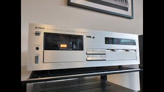 Yamaha K960 Cassette Deck Demonstration After Service [upl. by Chappy]