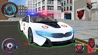 Ambulance Rescue Sport Car Driving Android Gameplay  Ambulance Siren Simulator Games iOS [upl. by Perron894]