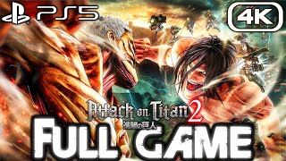 ATTACK ON TITAN 2 PS5 Gameplay Walkthrough FULL GAME 4K 60FPS No Commentary [upl. by Malcah541]