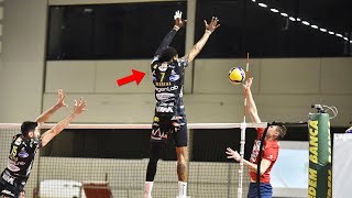 20 Most Powerful Volleyball Blocks Caught on Camera [upl. by Iraam]