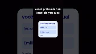 Voces vota em qual [upl. by Opportina]