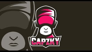 Adobe Illustrator  Dj Capzky E Sport Logo Speedart [upl. by Verger]