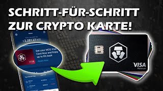 Cryptocom Kreditkarte bestellen  So einfach kommst du an deine Krypto Kreditkarte 2022 [upl. by Riatsala393]