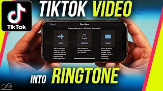 How to Turn a TikTok Sound Into a Ringtone [upl. by Ainorev]