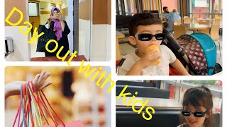 Day out with kids at MCDONALDS  shopping Day  FUN DAY youtube shopping minivlog trending [upl. by Ybloc]