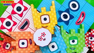 Meet Numberblocks NEW 15000 610 Puzzle Tetris Shape ASMR chirping of birds [upl. by Silas]