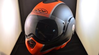 Essai et présentation casque modulable Roof Desmo [upl. by Loretta]