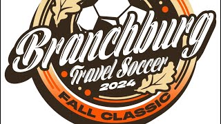 BRANCHBURG 4th ANNUAL FALL CLASSIC 2024 TOURNAMENT GAME 1 OLD BRIDGE ELITE vs WSA CYCLONES WON 60 [upl. by Ateuqram]