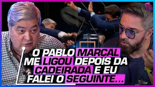 DATENA REVELA ao vivo os BASTIDORES da CADEIRADA em PABLO MARÇAL [upl. by Aicala]