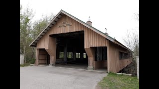 Williams County Fairgrounds Covered Bridge Williams County Ohio [upl. by Ahsemad]