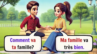 Français A1 pour Débutants  100 Dialogues Indispensables   French Speaking Practice [upl. by Catima104]