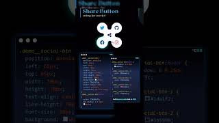 🔗 Dynamic Share Button with JavaScript  Boost Your Websites Engagement 🚀shorts shortsvideo [upl. by Enailuj824]