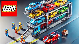 Lego City Twin Desk Tow Truck Lego 🏎️ Lego Auto Tech [upl. by Einnoc]