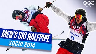 🇺🇸 David Wise wins FIRST Ever Gold Medal in Mens Ski Halfpipe at Sochi 2014 🥇⛷ [upl. by Esnofla]