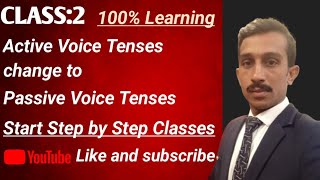 Active voice ko Passive Voice mai change karayHow Active voice Changes to Passive Voice [upl. by Standush]