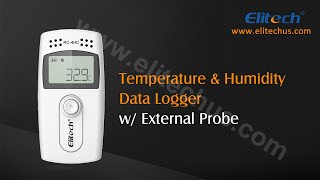 How to Use Elitech RC4 amp RC4HC Temperature Data Logger [upl. by Nnanaej]