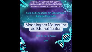 MODELAGEM MOLECULAR DE BIOMOLÉCULAS  PROF DR ISAC G ROSSET [upl. by Zetta458]