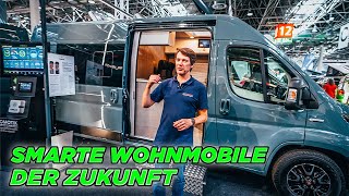 Smarte Zukunft von Wohnmobilen  Caravan Salon 2022 [upl. by Jacoby]