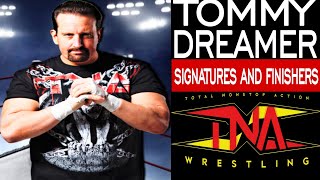 WWE 2K24  Tommy Dreamer Signatures and Finishers [upl. by Meldoh8]