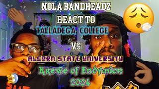 Nola Bandheadz Reacts to Talladega College VS Alcorn State University Krewe Of Endymion 2024 [upl. by Llertram]