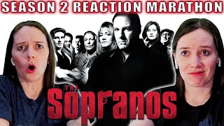 The Sopranos  Season 2  Reaction Marathon  First Time Watching [upl. by Silverman]