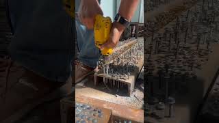 Self drilling screw workability testing construction [upl. by Riley]