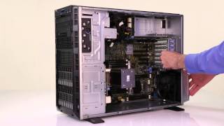 Dell PowerEdge T430 Remove Install SAS Tape Drive [upl. by Avad]