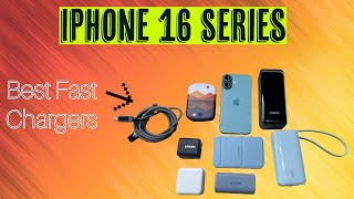 iPhone 16 Series BEST Fast Charging Accessories [upl. by Hcir]