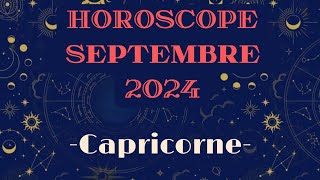 Horoscope Capricorne Septembre 2024 par décan [upl. by Androw]