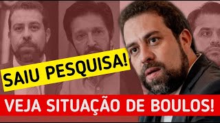 AO VIVO  ACABOU DE SAIR PESQUISA PARA A PREFEITURA DE SÃO PAULO [upl. by Gilpin134]