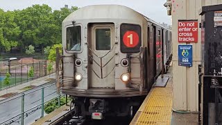 NYC Subway IRT R62A 1 Local Train Full Ride From Van Cortlandt Park  242 Street to South Ferry [upl. by Meredithe]