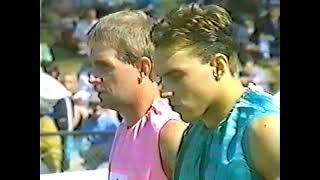 Steve Brimacombe off scratch wins SF6 of the 1994 Stawell Gift [upl. by Muffin650]