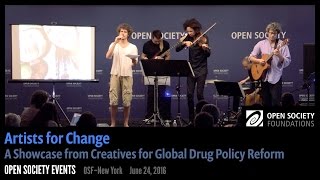 Artists for Change A Showcase from Creatives for Global Drug Policy Reform [upl. by Fredek]