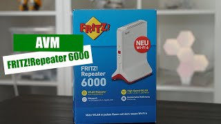 AVM FRITZRepeater 6000  Unboxing und mögliche Einsatzgebiete [upl. by Greeley]