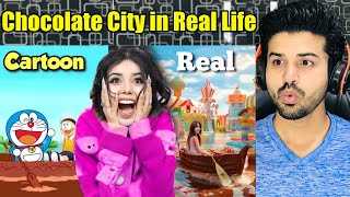 Reaction to Pragati Verma I went to Doraemons Chocolate City in Real Life [upl. by Annawahs796]