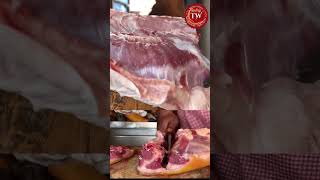 Pork Season Time la சாப்பிடுறது shorts tamilworld porkrecipe pork porkshop [upl. by Atirat]