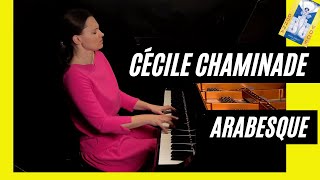 Ep 66 Cecile Chaminade Arabesque No1 op 61 Anna Shelest piano [upl. by Norat]