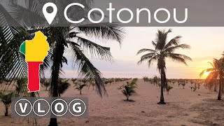 VLOG voyage au Benin  Tourisme à Cotonou  La plus belle plage dAfrique de lOuest [upl. by Atinihc]